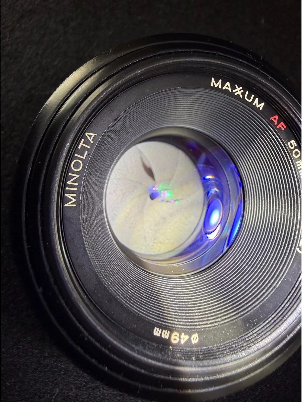 Minolta Maxxum AF 50mm f/1.7 Prime Lens Sony A Mount 49mm Made in Japan